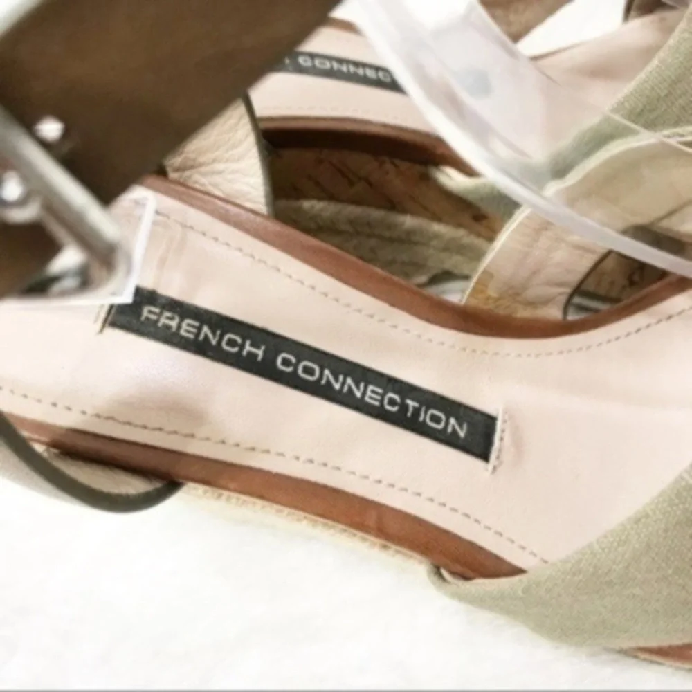 French Connection women’s wedge shoes size 37